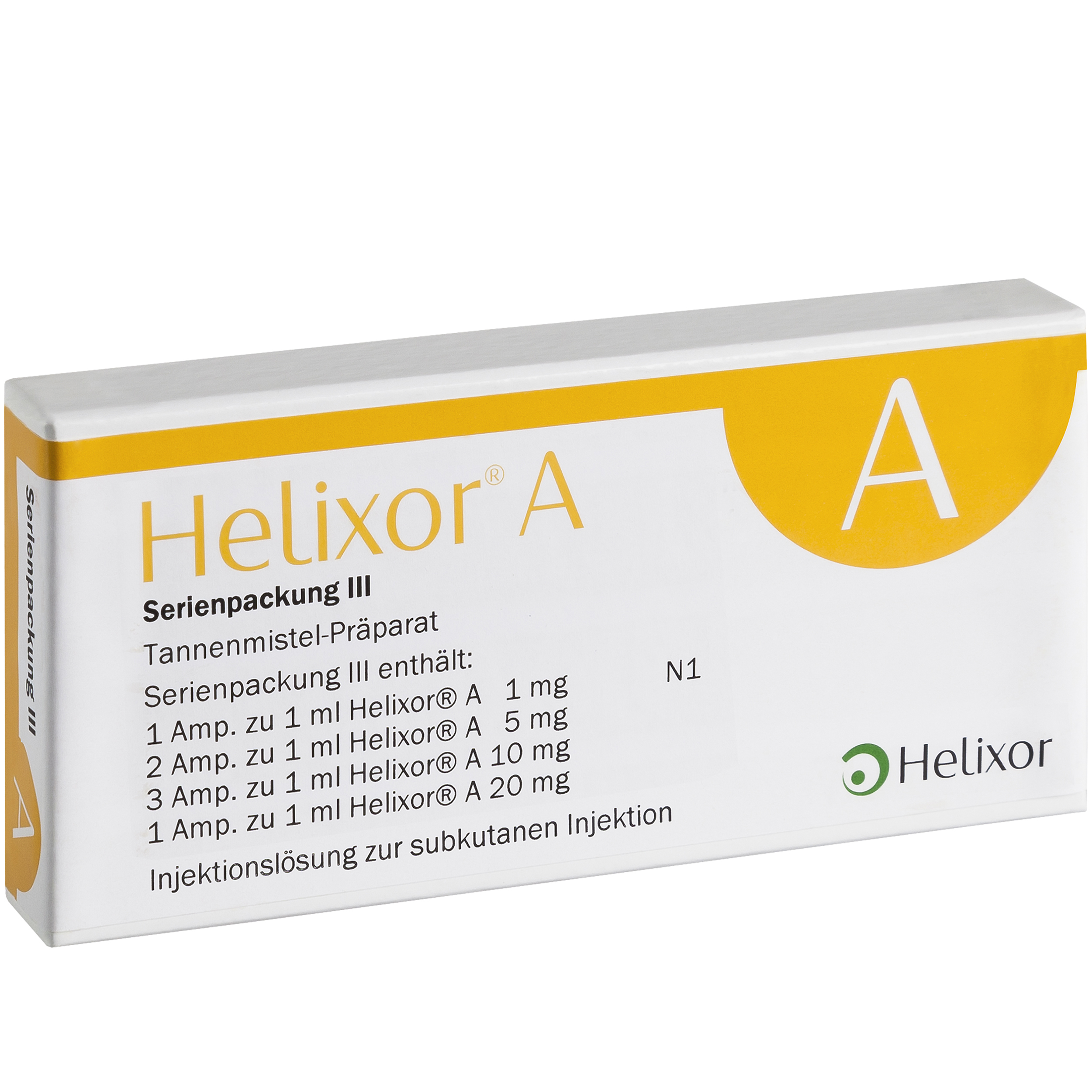 HELIXOR A Serienpackung III Ampullen