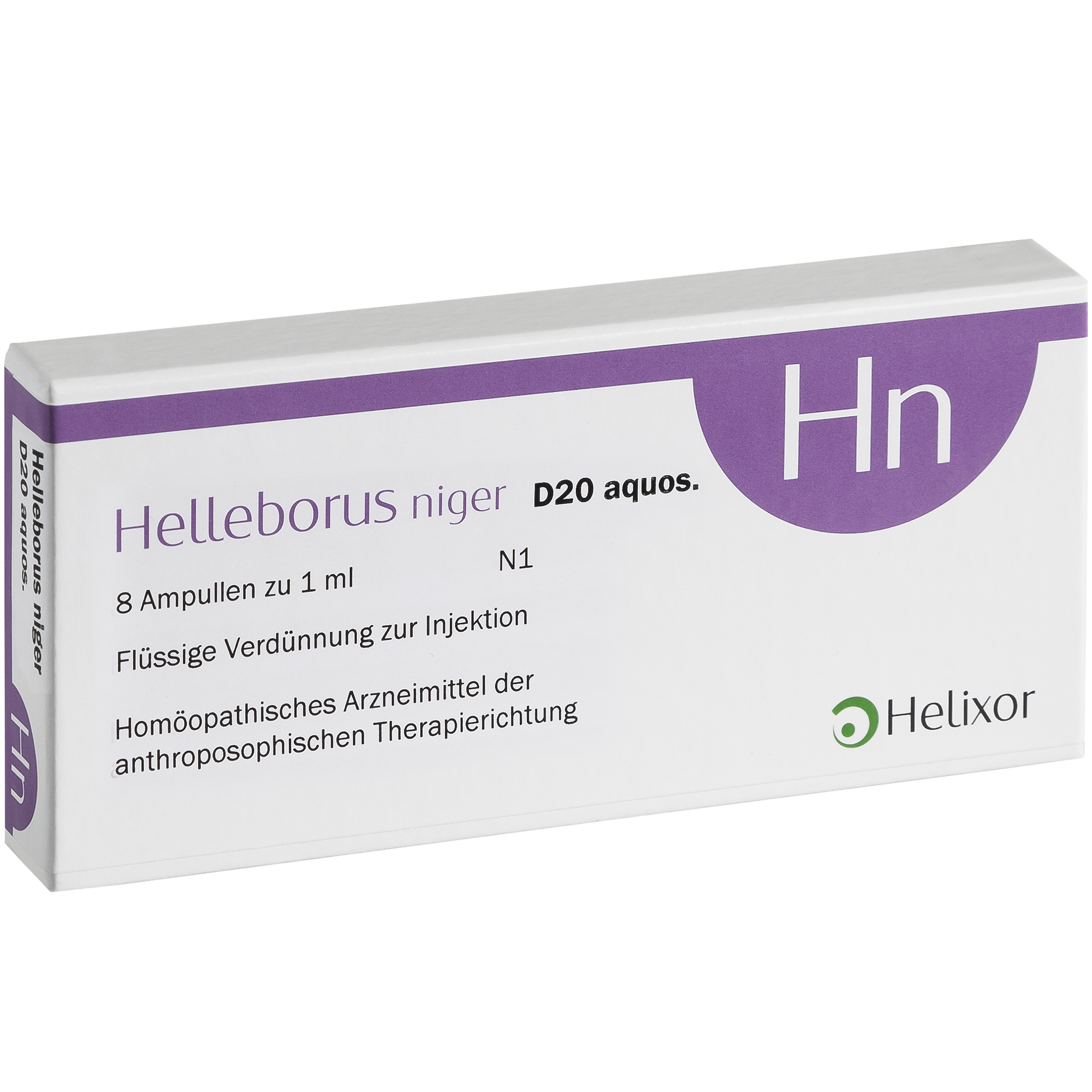 HELLEBORUS NIGER D 20 aquos.Ampullen