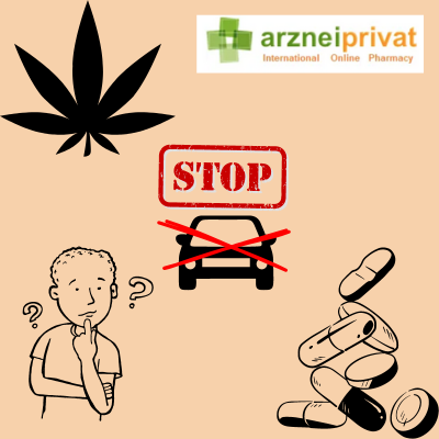 Mit Cannabis und Medikamenten am Steuer