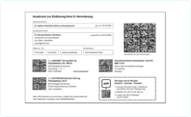 <p><strong>Deutsches E-Rezept einl&ouml;sen</strong></p>